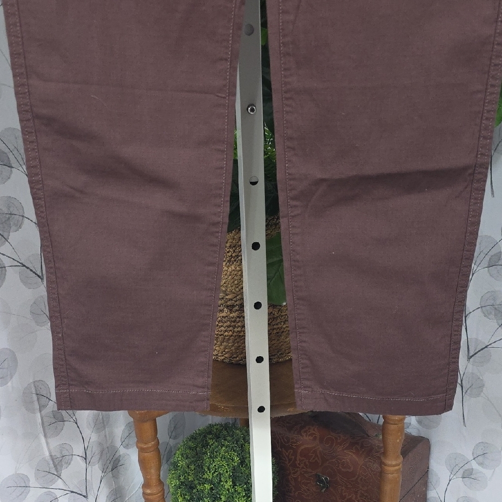 NWT Vuori Ripstop Crop Pants - Chestnut Brown - Women's Size Med - Picture 7 of 10